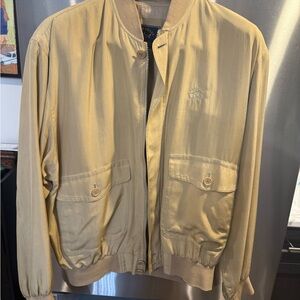 Paul & Shark Light Tan Bomber Jacket